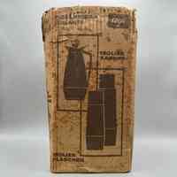 Alfi "DUR" Vacuum Flask with Leather Strap and Original Box