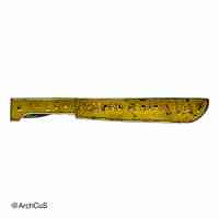 Machete lapel pin, "La Reforma Agraria Va" (Cuban Agrarian Reform) - Image 2