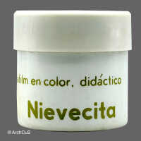 Color filmstrip ("diafilm"), titled Nievecita