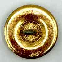 Military/Uniform Button with Cuban Coat of Arms - Image 2