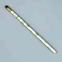 "Deer Brand" (鹿牌) pencil No. 868, HB grade — foliate design