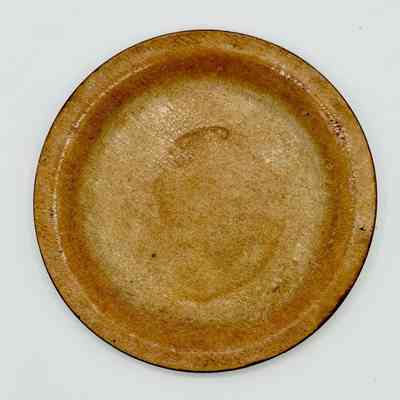 "SIlva" drink coaster, turned-wood — set of four