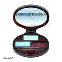 "Mary" eye-shadow compact - Image 2