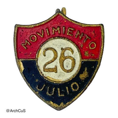pin, "Movimiento 26 Julio"