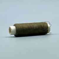 Spool of sewing thread, brown - Image 3