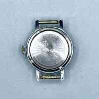 "Slava" (Слава) wristwatch head, 7 jewels — no strap - Image 2