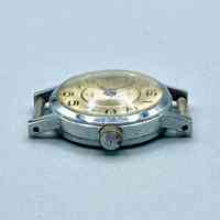 "Slava" (Слава) wristwatch head, 7 jewels — no strap - Image 3