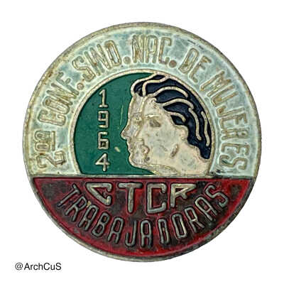 pin, "2da. Conferencia Sindical Nacional de Mujeres Trabajadoras"