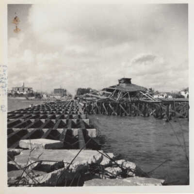 Pavilion Destroyed