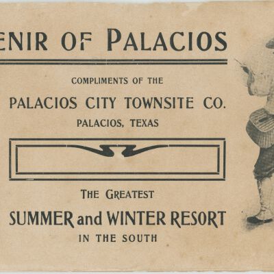 Souvenir of Palacios Booklet