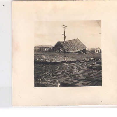 Home Destroyed by Hurricane