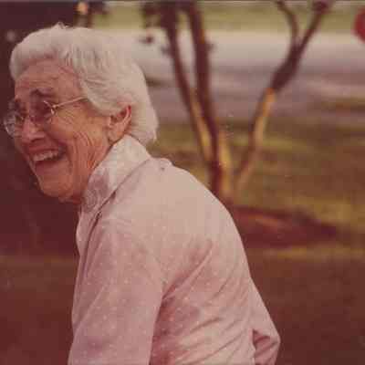 Florence Trull Laughing