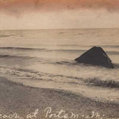 The beach at Portsmouth