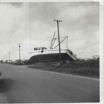 Old Ship stuck on Land