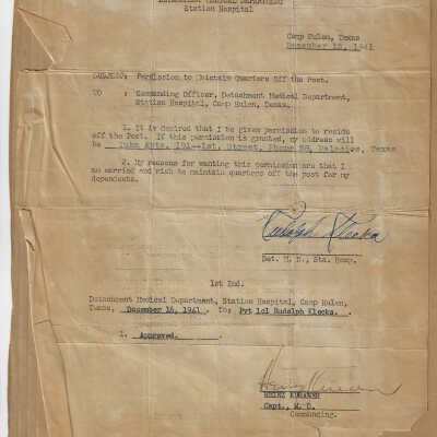 Letter for Permission