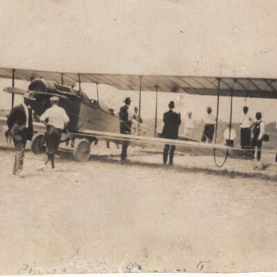 1st Plane at Palacios
