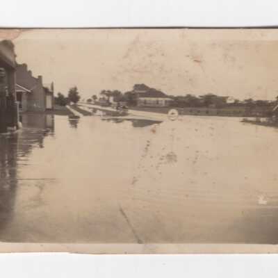 Water standing on Main and 3rd Street