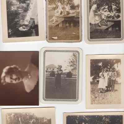 Group of photos of people