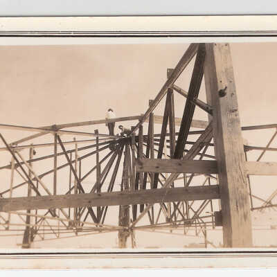 Pavilion, 1935, Under Construction