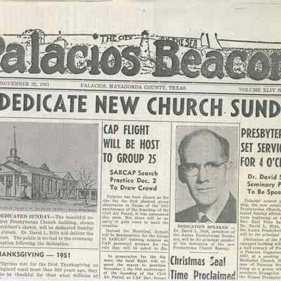 To Dedicate New Church Sunday