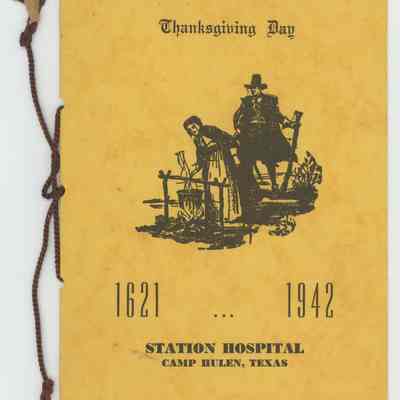 1942 Thanksgiving Program