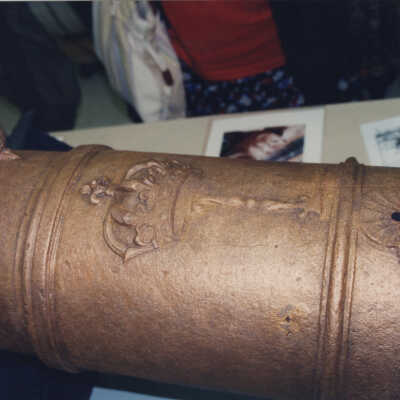 Upclose View of Cannon