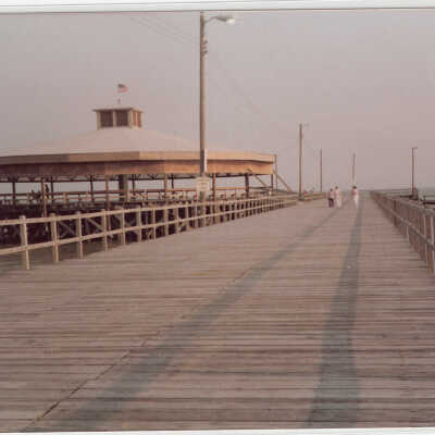 Pavilion from pier