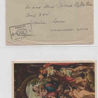 Madonna Detta D1 S. Giorgio Postcard