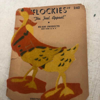 “Flockies” : “The Feel Appeal” Chicken Decor Sticker