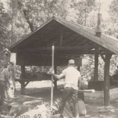 Camp Strake Camp site #12