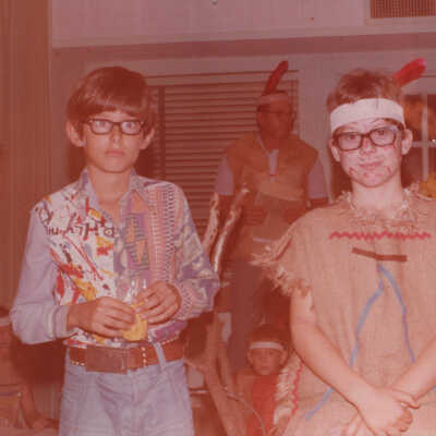 Dressed as Indians/Costumes