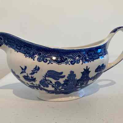 Gravy Boat, Willow Blue