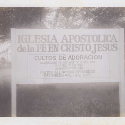 Iglesia Apostolica de la Fe En Cristo Jesus