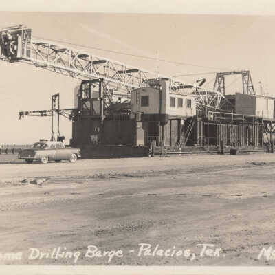 Salt Dome Drilling Barge