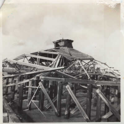 Pavilion Destroyed