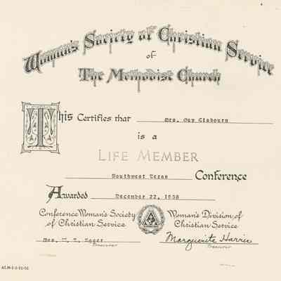 Women's Society of Christian Service