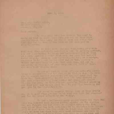 Letter Mrs. Ken Vander woude to Martha 1944