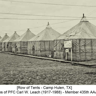 Rows of Tent