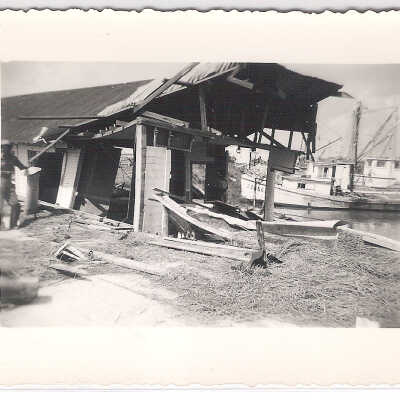 Structure Damage from Hurricane