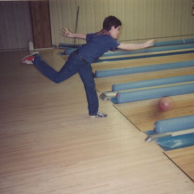 Boy Bowling