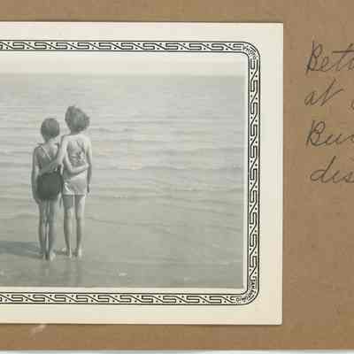 Betty Milam and Claire Luther