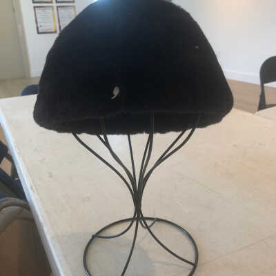 Dark Brown Fur Hat