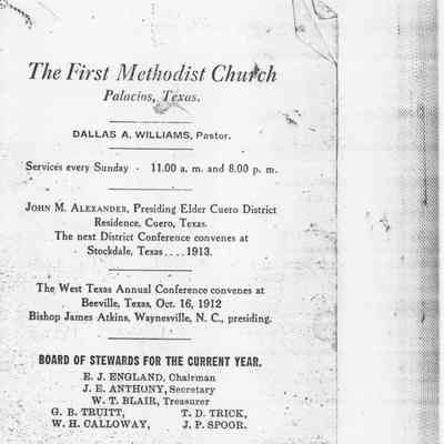 The First Methodist Church