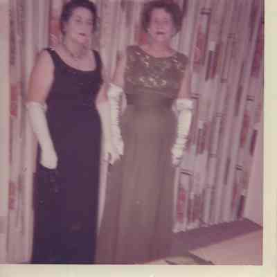 Elsie and an unknown woman
