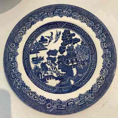 Johnson Brothers, Bread & Butter Plate Willow Blue