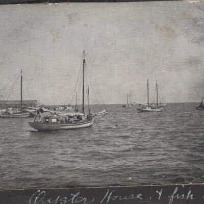 Oyster House and Fish Boats