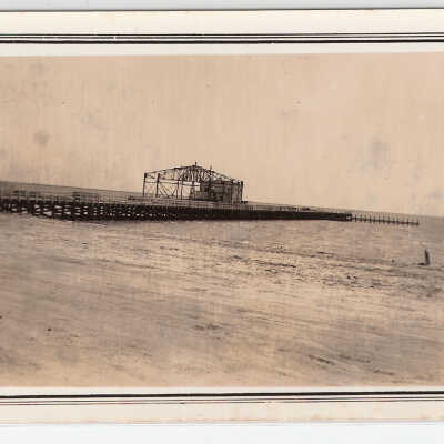 Pavilion, 1935, Under Construction