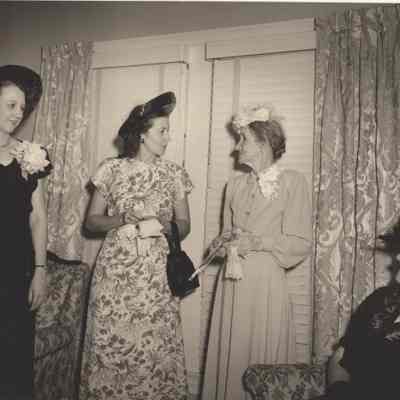 Women at a party