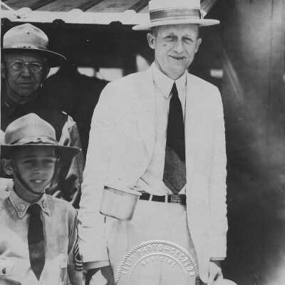 Governor Dan Moody and General Hulen