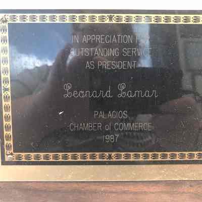 Outstanding Service as President Award